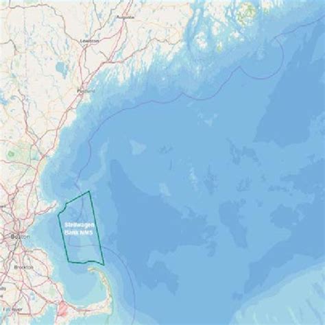The Location Of Stellwagen Bank National Marine Sanctuary Within The