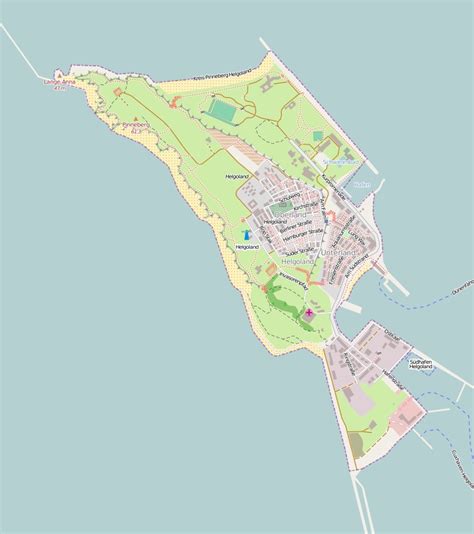 Learn about helgoland using the expedia travel guide resource! Plattegrond | Helgoland | kaart