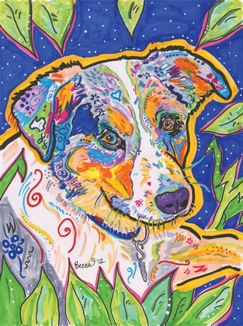 This Is Sookie Custom Art Of Your Dog Also Available On