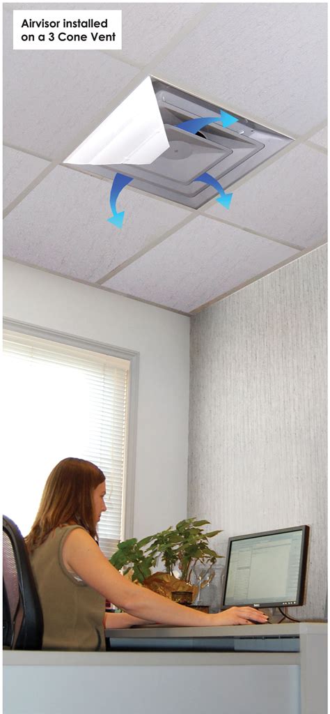 The service ceiling is the maximum usable altitude of an aircraft. AIRVISOR Air Deflector for Office Ceiling Vents - Control ...