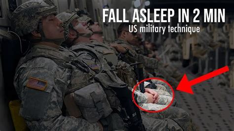 Us Military Technique To Fall Asleep In 2 Minutes Anywhere Youtubefwguy4ooqgq How To