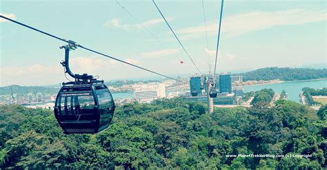 Cable Car Ride To From Mount Faber To Sentosa Island Planet Trekker Blog