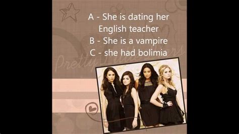 Pretty Little Liars Quiz Youtube