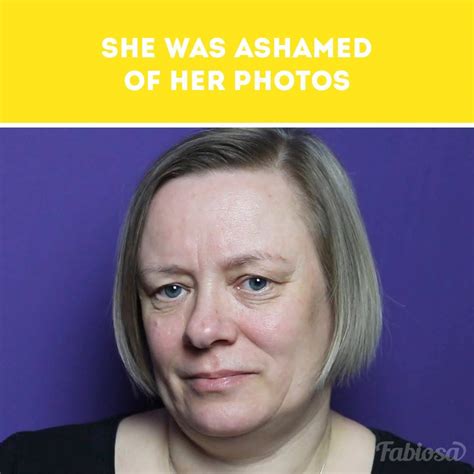 she dodged photos because of her appearance her son made her feel proud of her age by