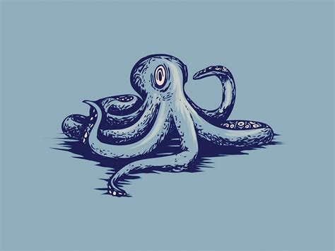 Octopus Doodle By Chris Green On Dribbble
