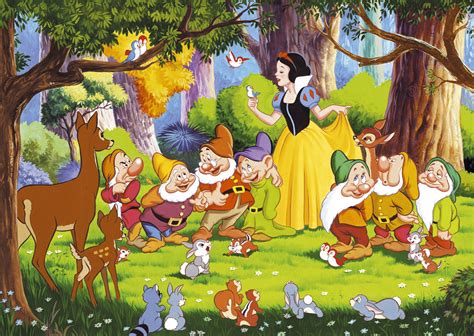 Snow White And The Seven Dwarfs Disney Animated Movie