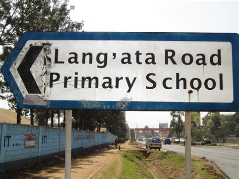 Open Schools Kenya Langata Road Primary School