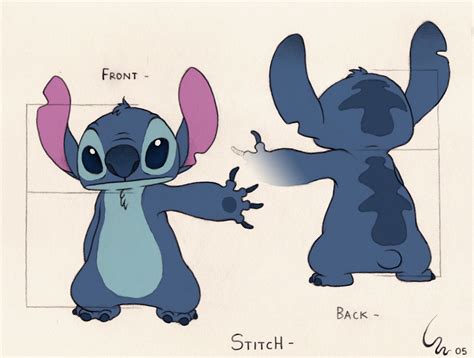 Stitch Stitch Character Character Design Disney Concept Art
