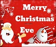 Merry Christmas Eve Santa And Snowman Quote Pictures, Photos, and ...