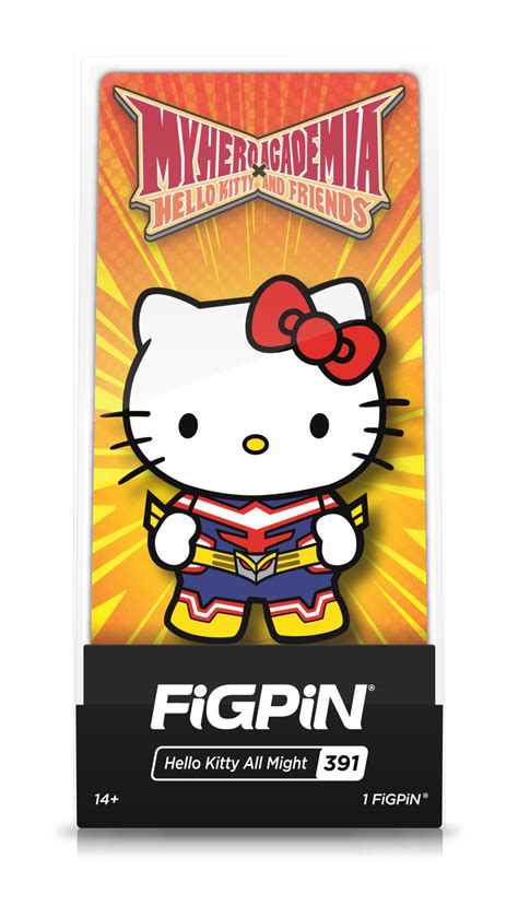 My Hero Academia Hello Kitty All Might Figpin 391 Crunchyroll Store