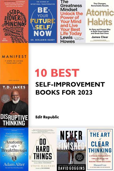 10 Best Self Improvement Books For 2023 Edit Republic