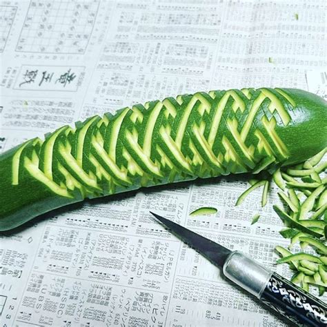 New Elaborate Patterns And Designs Carved On Produce By ‘gaku Colossal