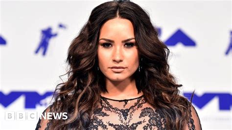 Demi Lovato Fans Organise Get Well Soon Singalong Bbc News
