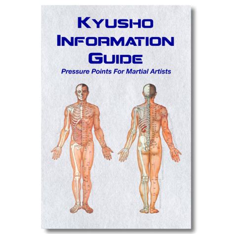 Kyusho Information Guide Pressure Points For Martial Artists Artisan Martial Arts