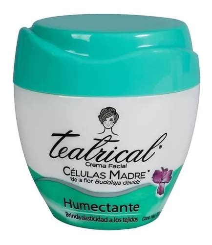 Crema Facial Humectante Teatrical C Lulas Madre Para Todo Tipo De Piel