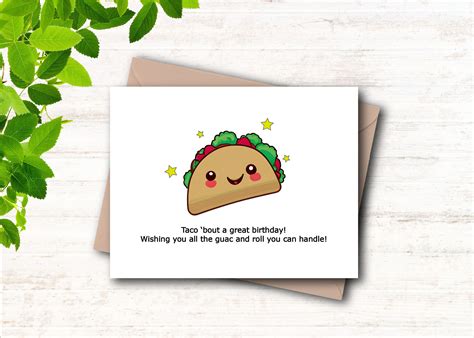 Get Ready To Taco Bout A Hilarious Birthday Card This Digital