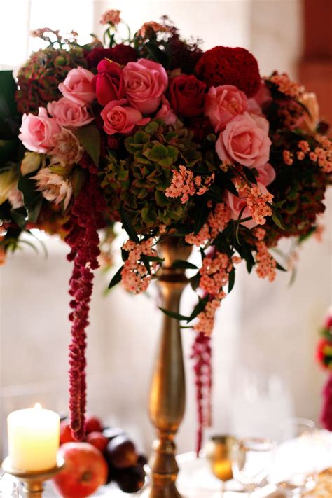 Elegant Wine Inspired Inspiration Shoot Wine Inspired Wedding Reception Flowers Flower