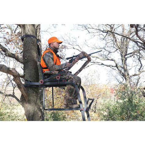 X Stand Treestands The Duke 20 Foot 1 Person Ladder Stand Academy