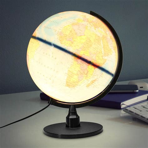 32cm Big Large Earth Globe Led World Map With Stan Grandado