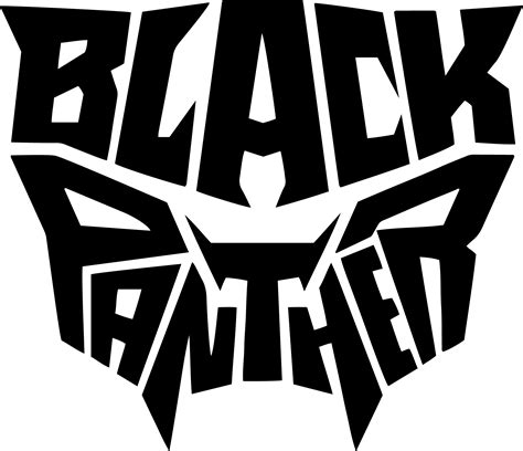 Black Panther Svg Black Panther Clipart Marvel Svg Black Inspire