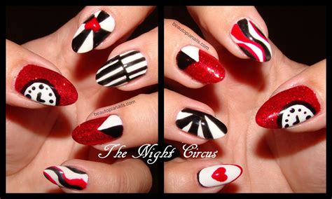 Beautopia Nails — The Night Circus Inspired Nail Art Using Cnd