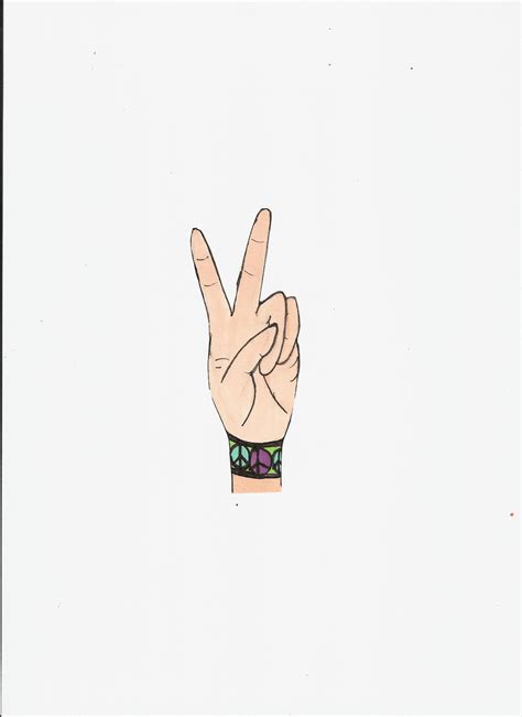 Peace Sign Hand Anime The Best Text Effects Catirishab Wallpaper