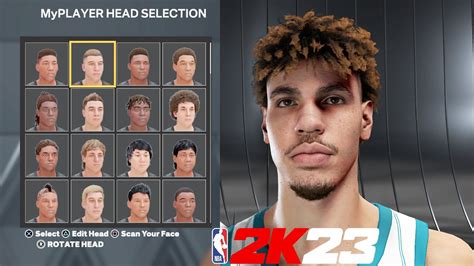 New Nba 2k23 Lamelo Ball Face Creation Next And Current Gen Youtube
