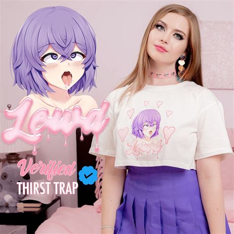 otaku girl crop top cosplayer sexy shirt anime apparel weeb etsy