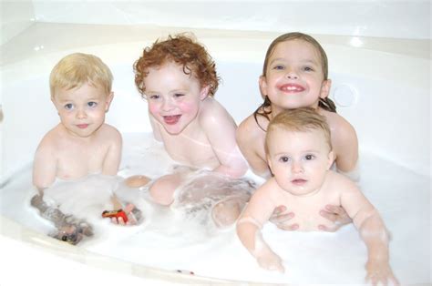 Choosing Joy Today Cousins Bubble Bath Fun