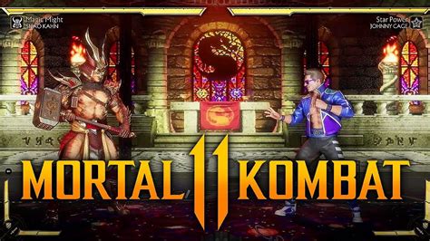 Mortal Kombat 11 New Retrokade Stage First Look Big Gameplay