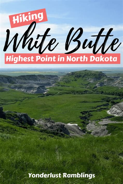 Hiking White Butte The Highest Point In North Dakota North Dakota