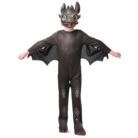 Toothless Night Fury Deluxe Costume For Kids Universal How To Train