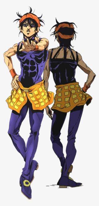 Araki doesn't believe in colour theory, thus why the colours of many of his characters in coloured illustrations vary. Narancia Aerosmith Jojoeoh By Crashrexez-db33htc - Lil ...