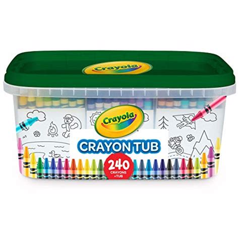 Crayola 240 Crayons Bulk Crayon Set School Supplies Kids Toys