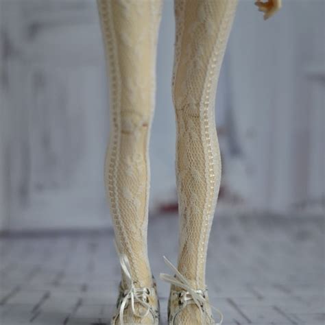Dolls And Action Figures Toys Ivory Stockings For Dc Dollchateau Kid Doll