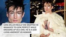 The best Ezra Miller Hedwig red carpet look memes - PopBuzz