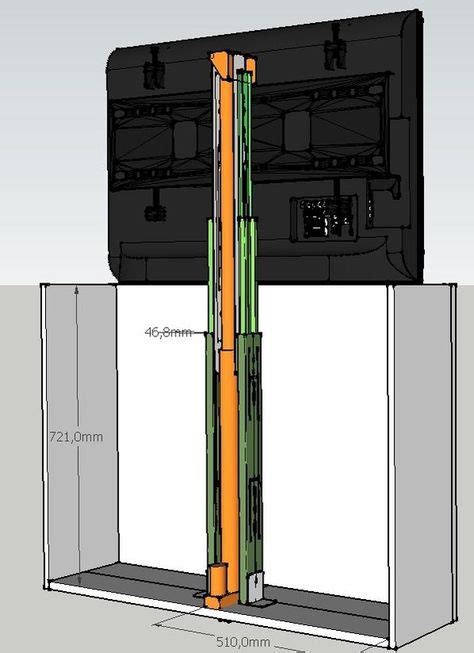 Jeder kennt ikea dank günstiger möbel. TV-Lift - Das Fernsehversteck Bauanleitung zum selber bauen | ModIndFurn in 2019 | Tv lift ...