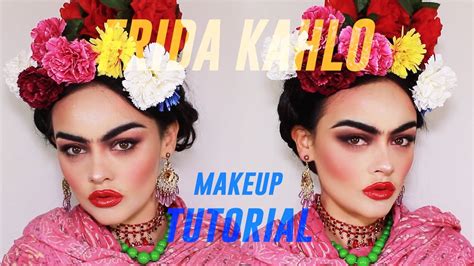 Frida Kahlo Inspired Makeup Tutorial Youtube