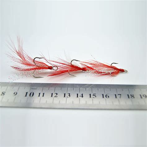 Fishing Treble Hooks With Feather Bass Hooks 4 Ghilliesuitshop