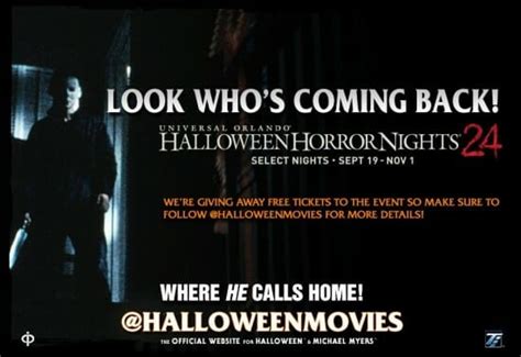 Halloween Horror Nights 24 At Universal Orlando Featuring Michael Myers