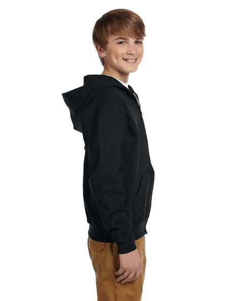 Jerzees 993b Youth Nublend Fleece Full Zip Hooded Sweatshirt