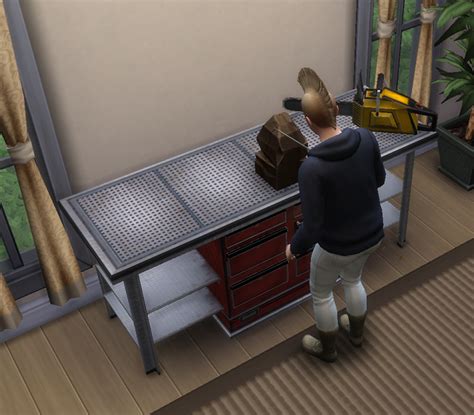 Pet Stories Tool Table As A Woodworking Table Simsworkshop