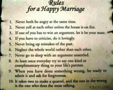 Rules For A Happy Marriage Wedding Quotes Funny Marriage Quotes Funny Couple Quotes Funny