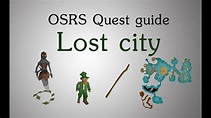 [OSRS] Lost city quest guide - YouTube