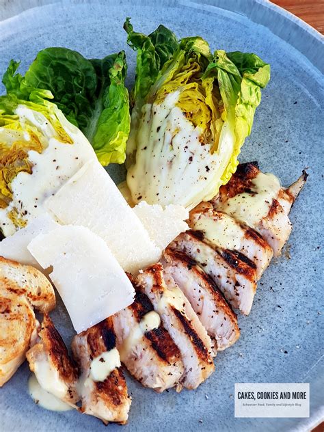 Gegrillter Caesar Salad Mit Hühnchen Cakes Cookies And More