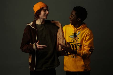 finn wolfhard updates on twitter part 2 finn wolfhard and caleb mclaughlin photographed by