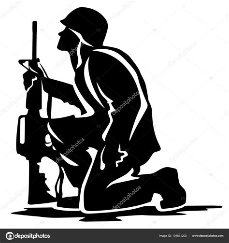 Kneeling Soldier Clipart 10 Free Cliparts Download Images On