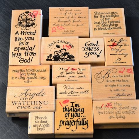 Christian Rubber Stamps Etsy