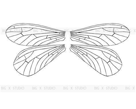Vintage Fairy Wing Butterfly Illustration PNG Images Digital - Etsy