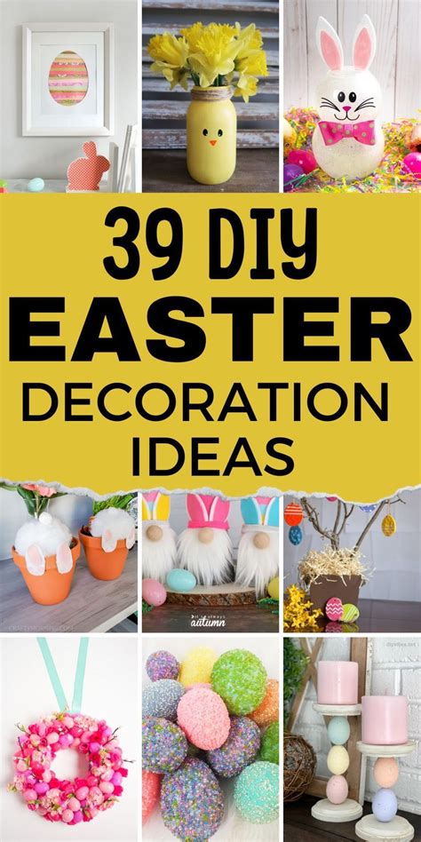 Get Creative With These Diy Easter Decorations From Charming Table